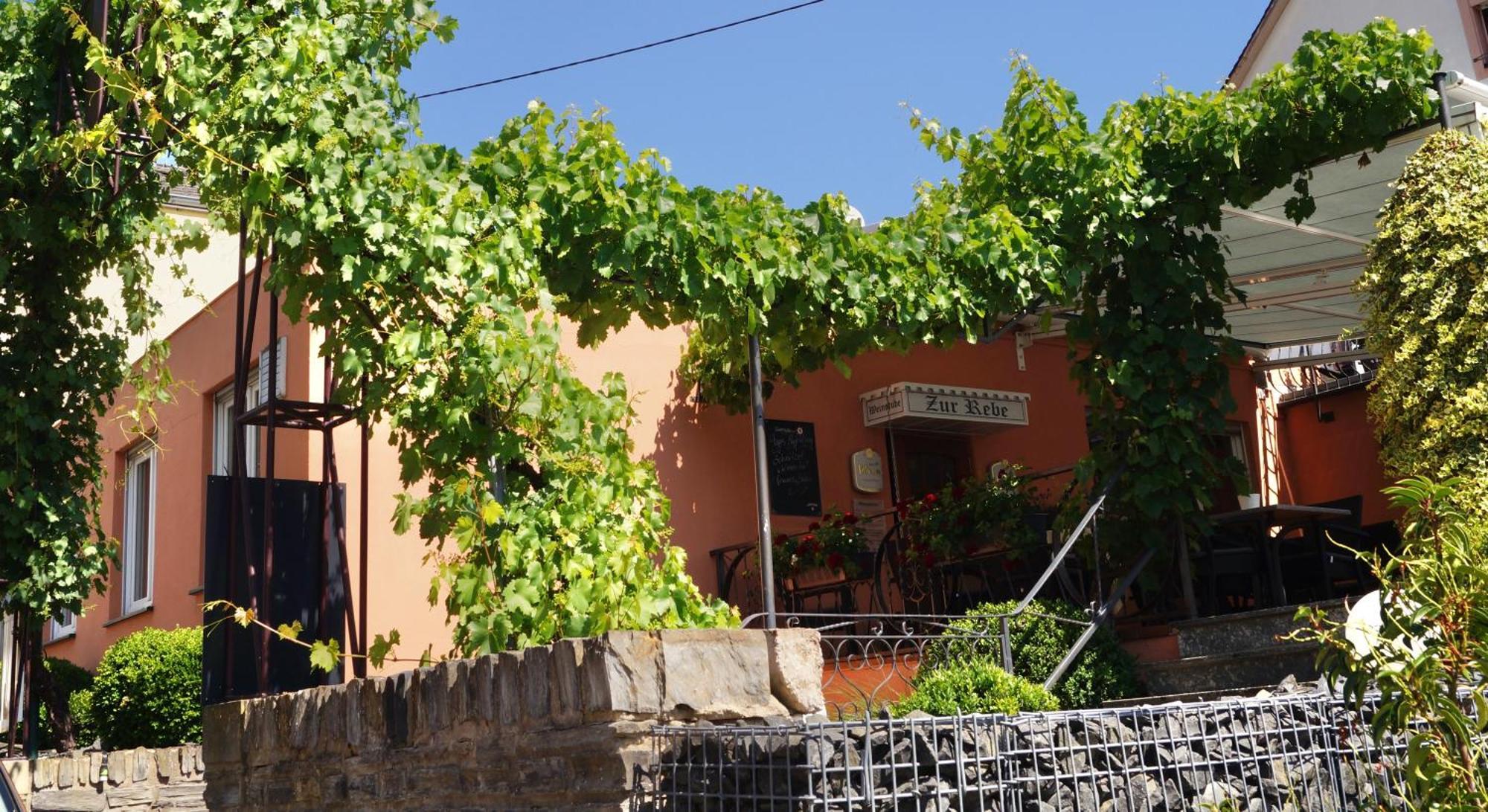 Gasthaus Zur Rebe Mehring  Bagian luar foto