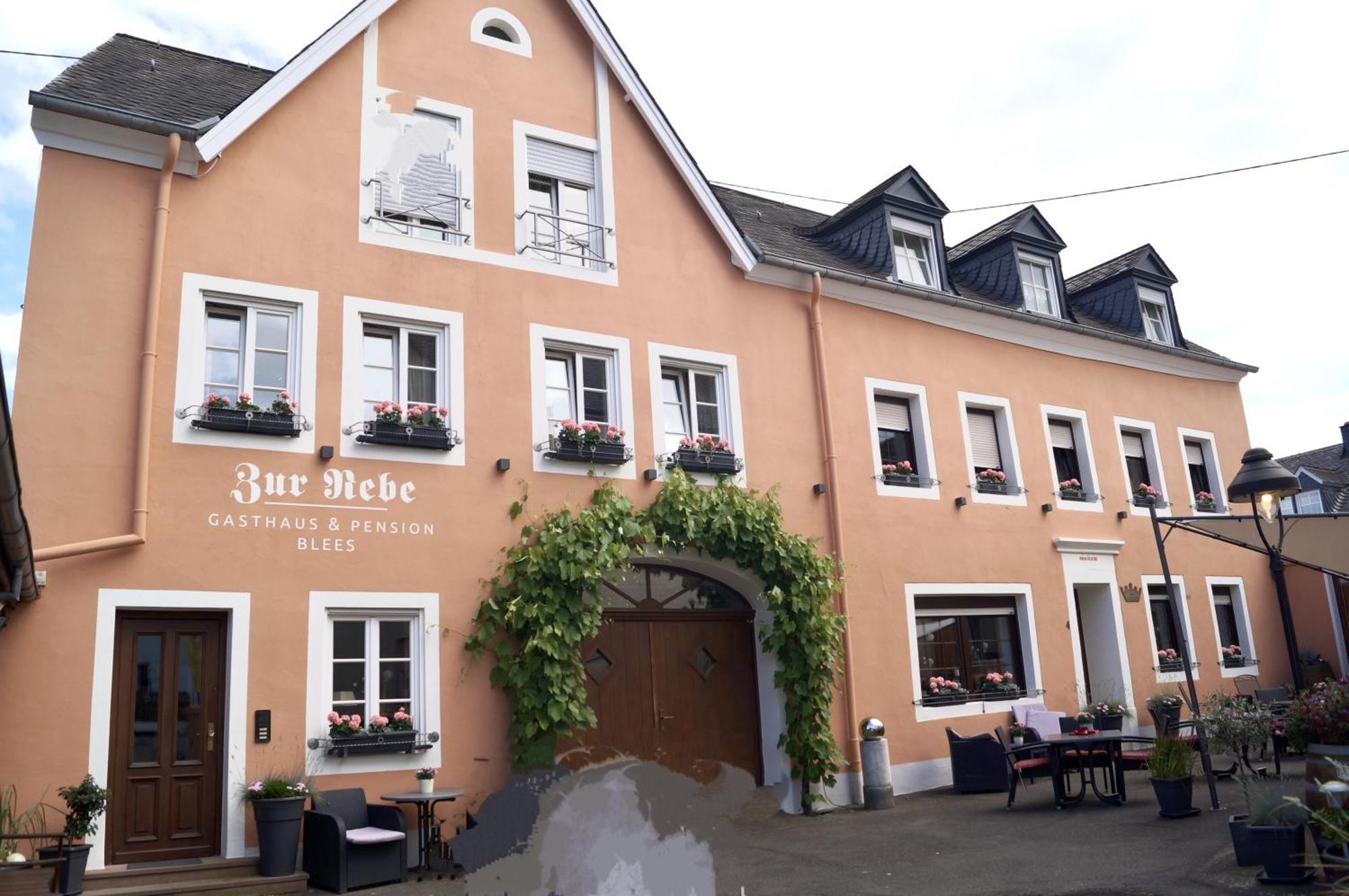 Gasthaus Zur Rebe Mehring  Bagian luar foto