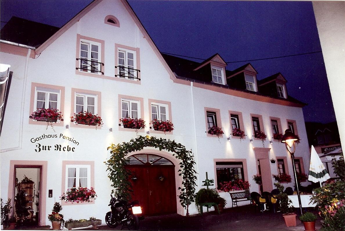 Gasthaus Zur Rebe Mehring  Bagian luar foto